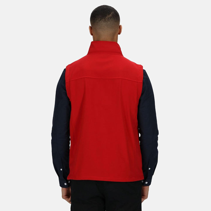 Regatta Flux Softshell-Weste für Herren (1 Stück) S Classic Red, S Classic Red