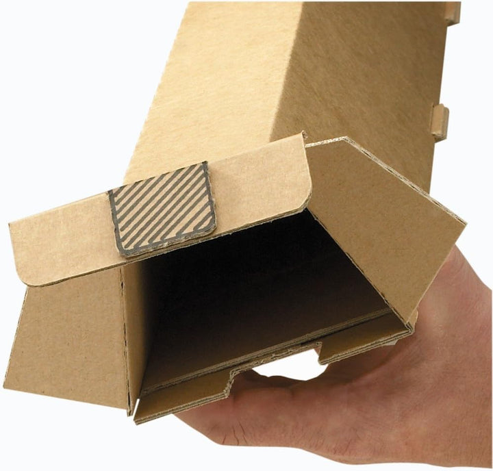 progressPACK Trapez-Versandverpackung Premium Extra PP T00.05 aus doppelter Wellpappe, DIN A1+, 705