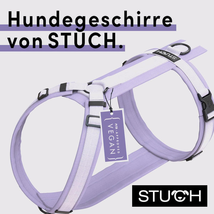 STUCH Hundegeschirr - verstellbares Nylon Geschirr - gepolstert - Für kleine, mittlere und grosse Hu