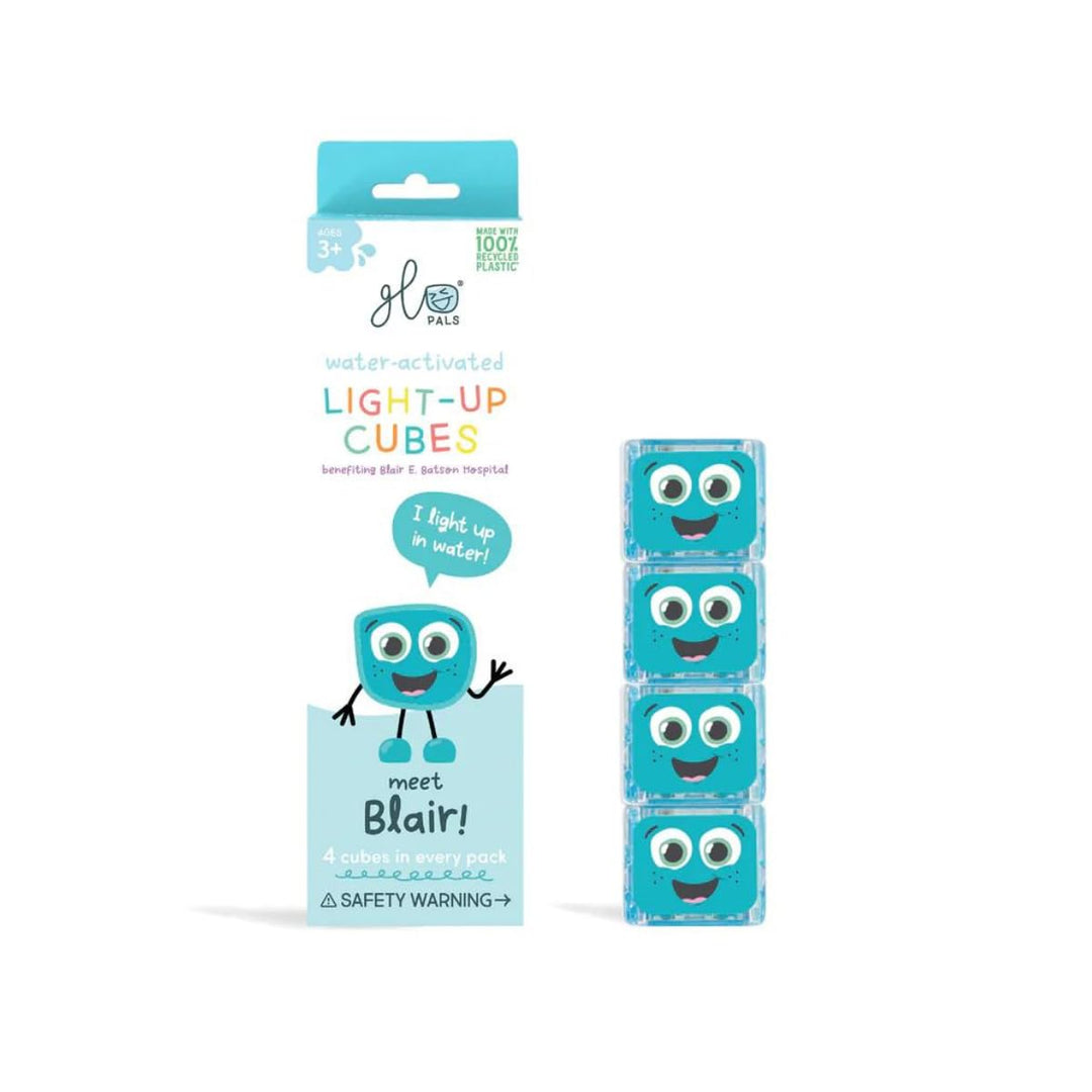 Glo Pals 4 leuchtende Würfel für EIN einzigartiges sensorisches Erlebnis und Magische Lichtshow für