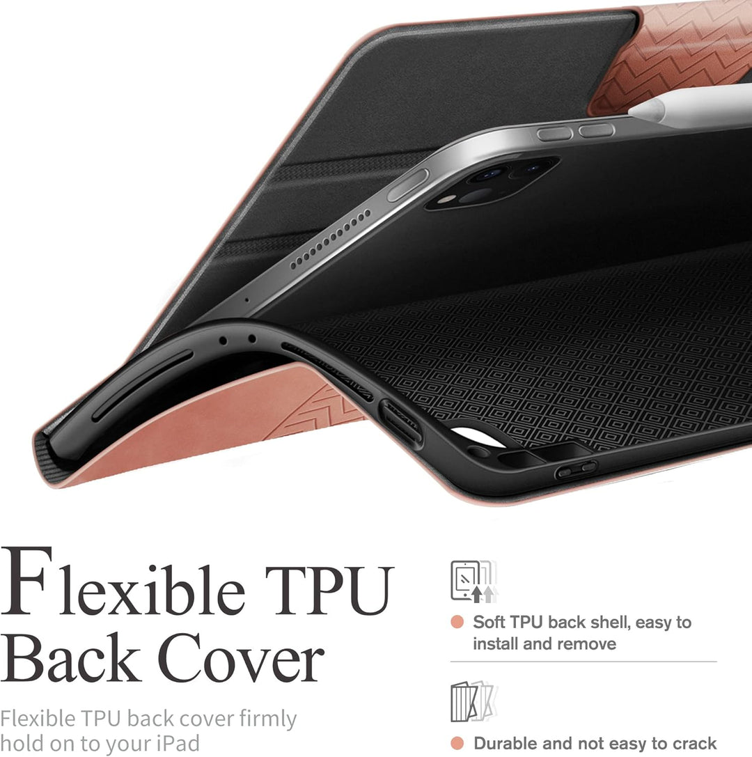 AUAUA Hülle für iPad Pro 12.9 Zoll 2022 (6. Generation)/2021 (5.Gen) / 2020 (4.Gen) / 2018 (3. Gen)