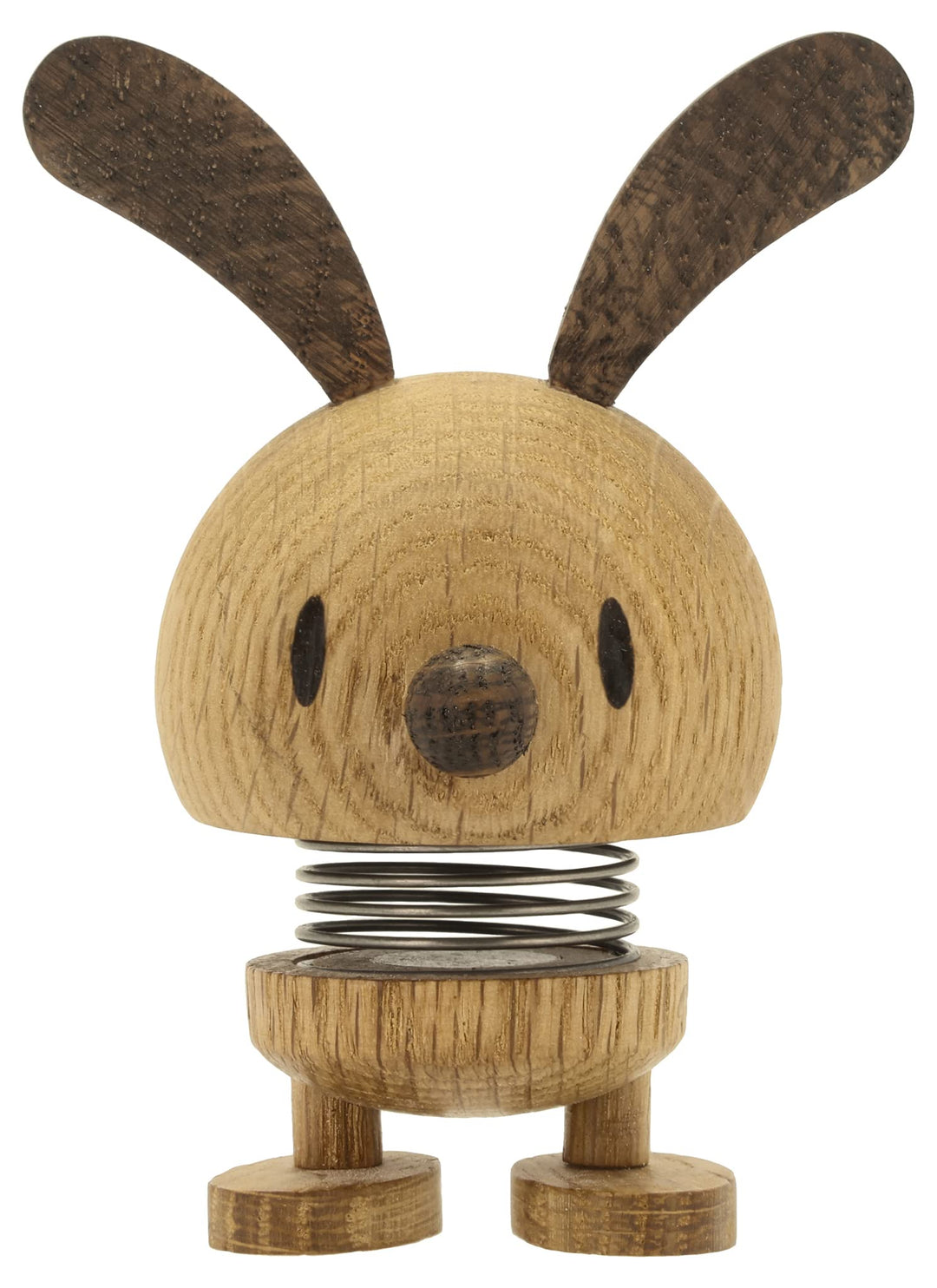Hoptimist - Skandinavisches Design - Animals aus Holz - Bunny Figuren - Small, Höhe 9 cm S Oak, S Oa