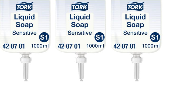 Tork 420701 extra milde Flüssigseife Premium für Tork S1 Seifenspendersysteme/Extra milde Handseife