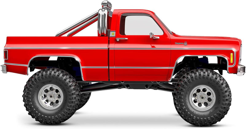 Traxxas TRX-4M Chevrolet K10 1/18 Rot mit ACCUS/Ladegerät 97064-1-RED