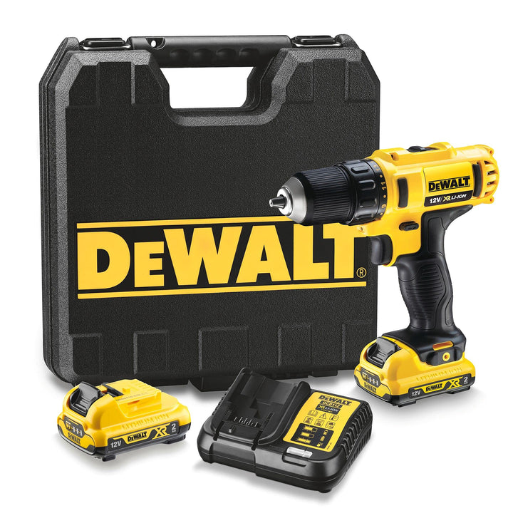 Dewalt 10,8 Volt 2-Gang Akku-Bohrschrauber DCD710D2 (für Bohr- und Schraubarbeiten in Holz und Metal