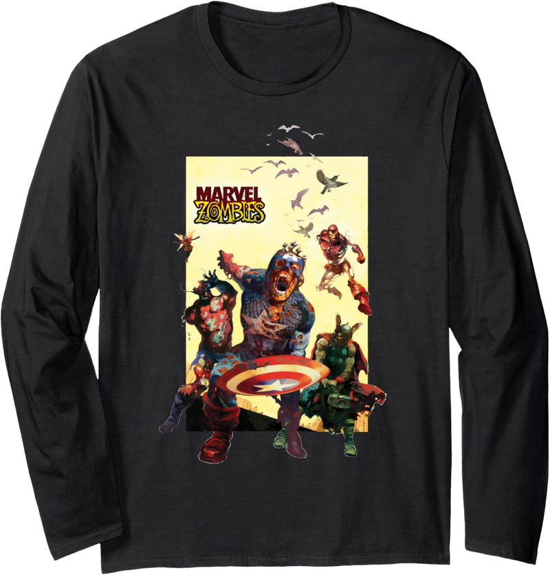 Marvel Zombies Avengers Group Shot Zombie Langarmshirt