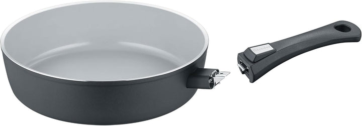 Wokpfanne 28 cm, Aluminium, schwarz - b.perfect
