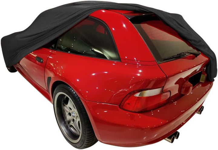 Indoor Autoabdeckung kompatibel mit BMW Z3 Coupé SUPER Soft Stretch