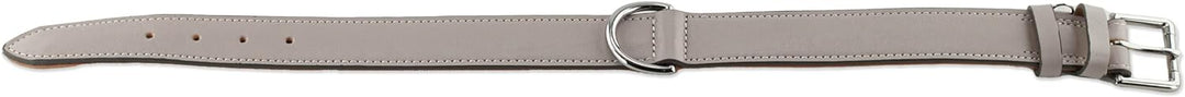 Brute Strength Hundehalsband aus Leder - Hellgrau - XXL - 66-73 cm XXL - 66-73 cm Hellgrau, XXL - 66