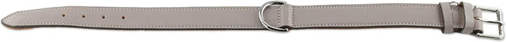 Brute Strength Hundehalsband aus Leder - Hellgrau - XXL - 66-73 cm XXL - 66-73 cm Hellgrau, XXL - 66