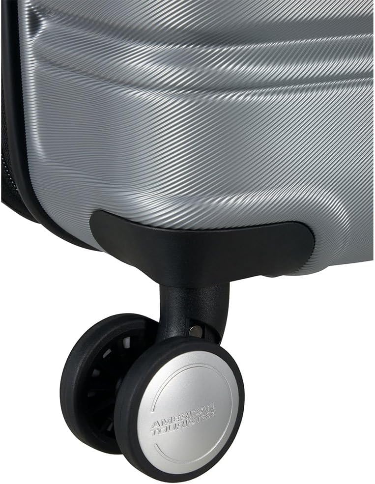 American Tourister Flashline - Spinner L, Koffer, 78 cm, 100/109 L, Silber (Sky Silver) Silber (Sky