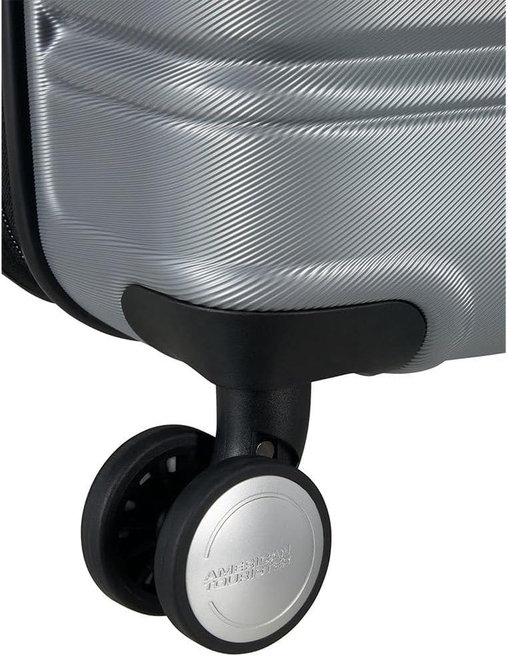 American Tourister Flashline - Spinner L, Koffer, 78 cm, 100/109 L, Silber (Sky Silver) Silber (Sky