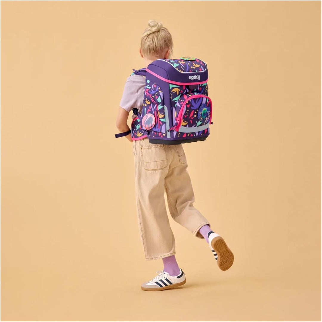 ergobag cubo Set ergonomischer Schulranzen Klassisch 5-teilig 1. Klasse Grundschule 20 L Ambärzonas