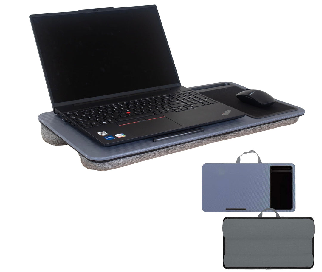 HYFIVE Laptop-Tablett mit Kissen, Schoss-Schreibtischkissen, tragbarer Tablet-Klapptisch, integriert