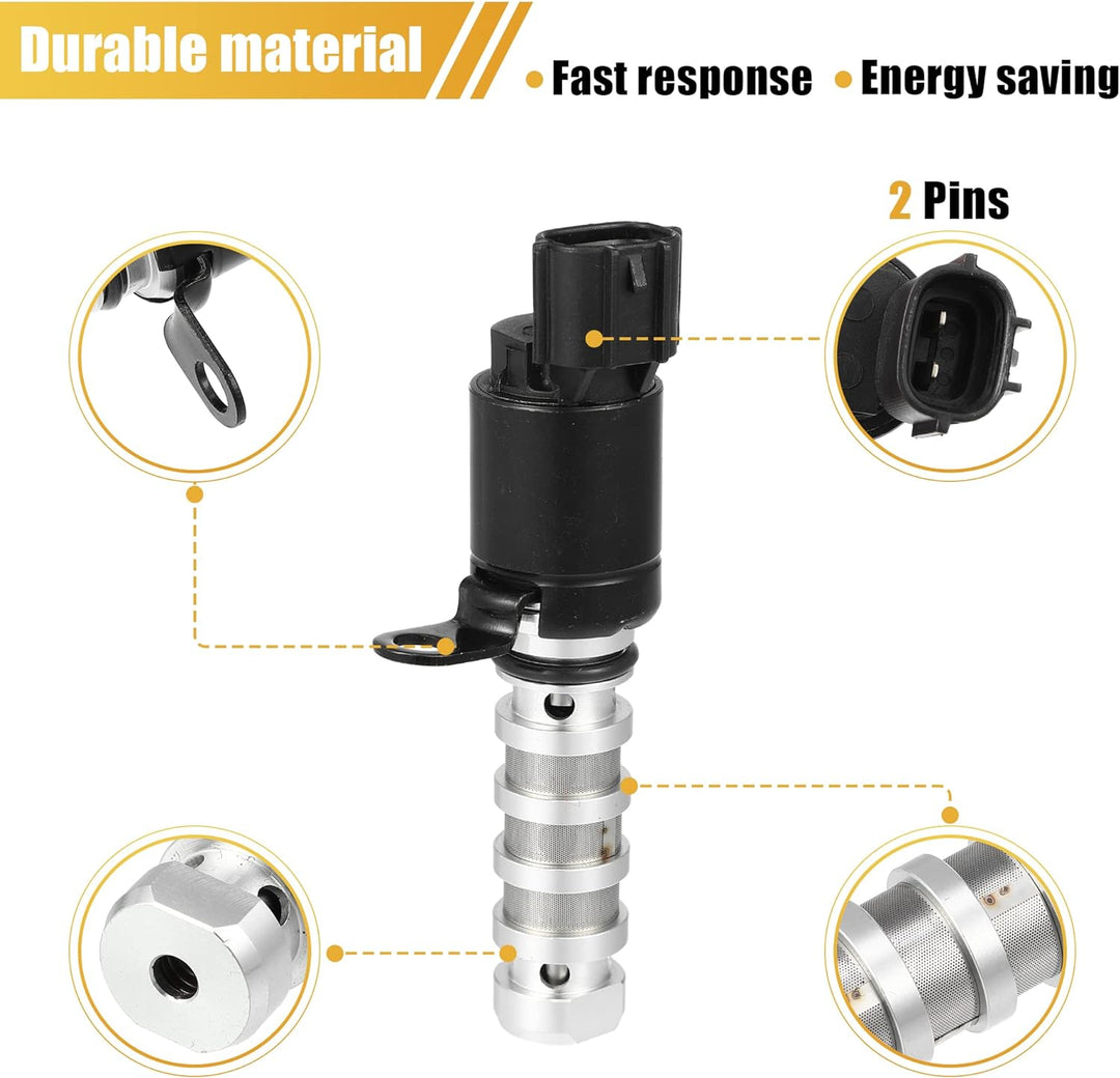 X AUTOHAUX 1 Paar Motoröl Magnet mit Variabler Steuerzeit 243552B700 für Hyundai