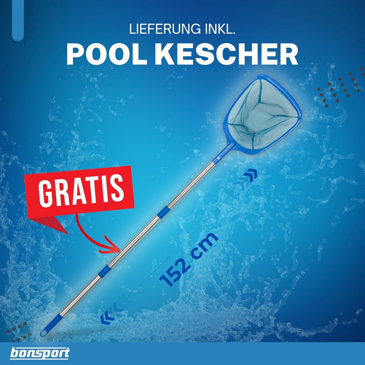 bonsport Pool Unterlegmatte Poolmatte 36 Stück - Bodenschutz Matte für den Pool/Planschbecken - Bode