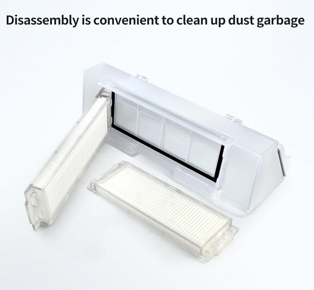 Ersatz Staubbehälter mit Filter für Xiaomi Mi Robot Vacuum Mop 2 Pro, Mop 2 Lite / MJST1S Robotersta