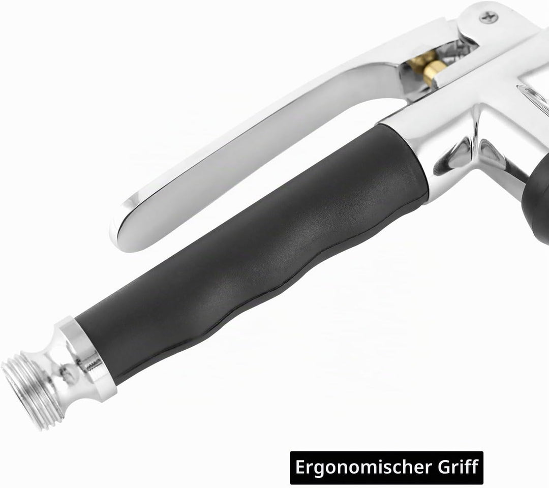QWORK® Messing Handbrause inkl. Feststellbügel, Sprühkopf für Küchenspüle-Wasserhahn - Universeller