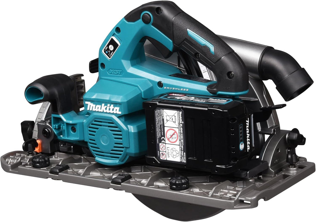 Makita HS009GT201 Akku-Handkreissäge 40V max. / 5,0 Ah, 2 Akkus + Ladegerät im Transportkoffer, Petr