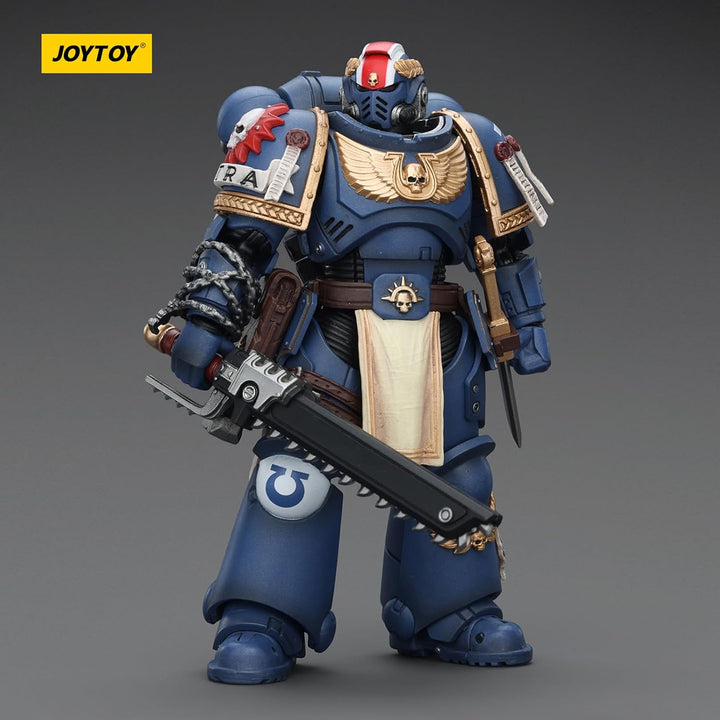 JOYTOY Warhammer 40K Ultramarines Titus with Laurels of Victory 1/18 Action Figur Nb02779-de, Nb0277