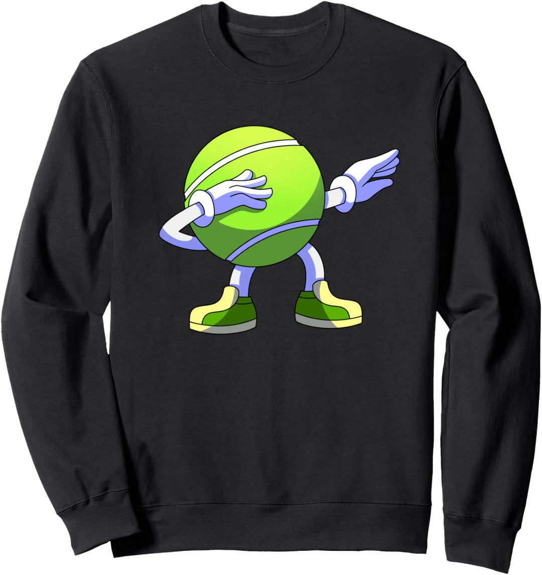 Tennis Dabbing Tennisball Geschenkidee Tennisspieler Sweatshirt