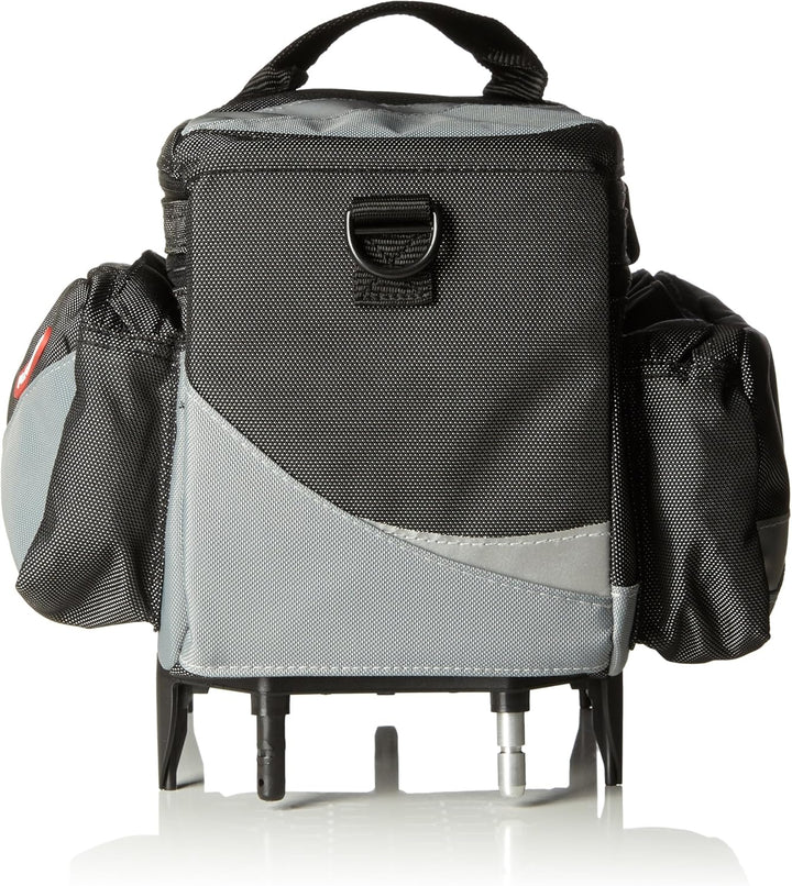 Pletscher Zurigo Gepäckträgertasche (schwarz/grau), Schwarz