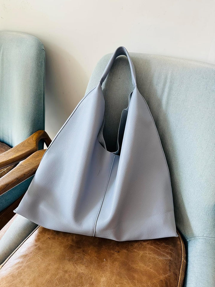 YLYYHH Leder-Tragetasche, übergrosse Hobo-Taschen, grosse Tragetasche für Damen, Arbeit, veganes Led