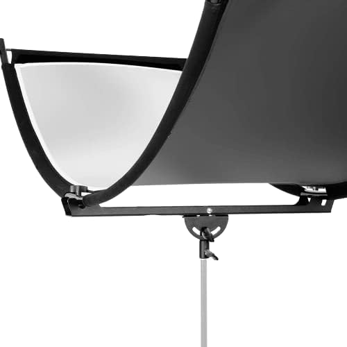 Selens 4 in 1 Lichtreflektor Fotografie 60x180cm Beleuchtung Diffusor gebogen U-Form verstellbar Sch