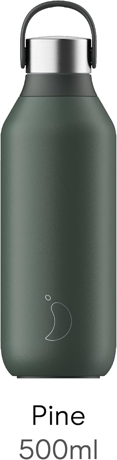 Chilly's Series 2 Flasche - Auslaufsicher, ohne Kondensation, BPA freier Edelstahl - Wiederverwendba