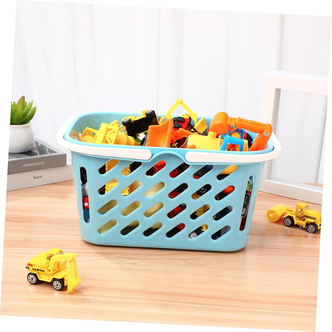 NUOBESTY Einkaufskorb Spielzeug Mini-Einkaufskorb Mit Griffen Aufbewahrungskorb Ostereier Körbe Küch