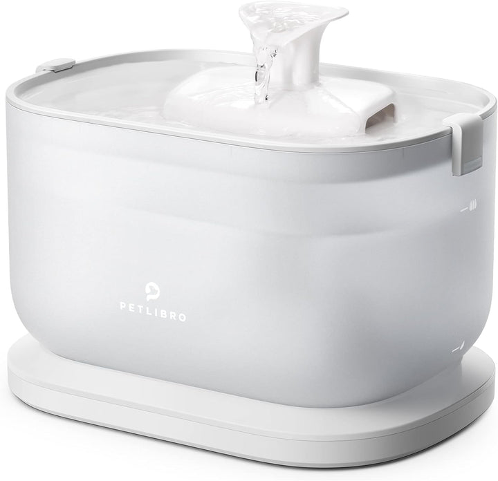 PETLIBRO Trinkbrunnen für Katze mit Kabelloser Wasserpumpe, 2,5L/84oz Dockstream Katzenbrunnen für K
