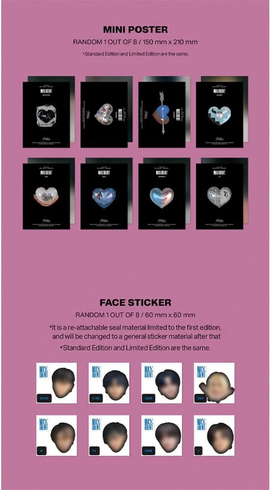 dreamus Stray Kids [Maxident] Standard-Edition Album T-Crush ver