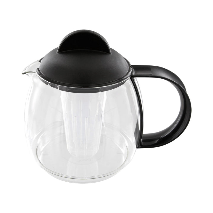 Trendglas Jena 9752M Teekrug / Teekanne, 1.8 Liter, schwarz