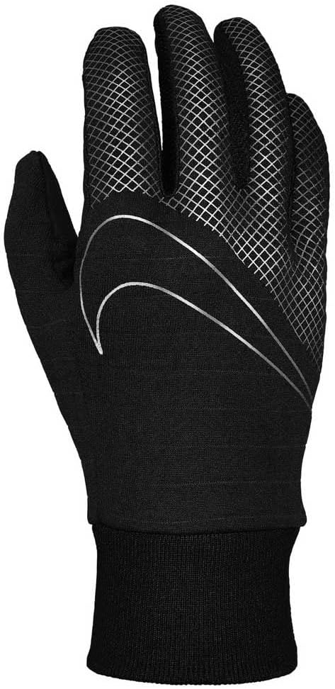 Nike Unisex – Erwachsene 360 Mens Sphere Running Gloves Handschuhe M black/black/silver, M black/bla