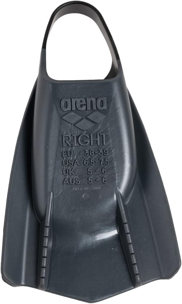 ARENA Unisex-Adult Powerfin Pro Ii Flossen 38-39 Schwarz, 38-39 Schwarz