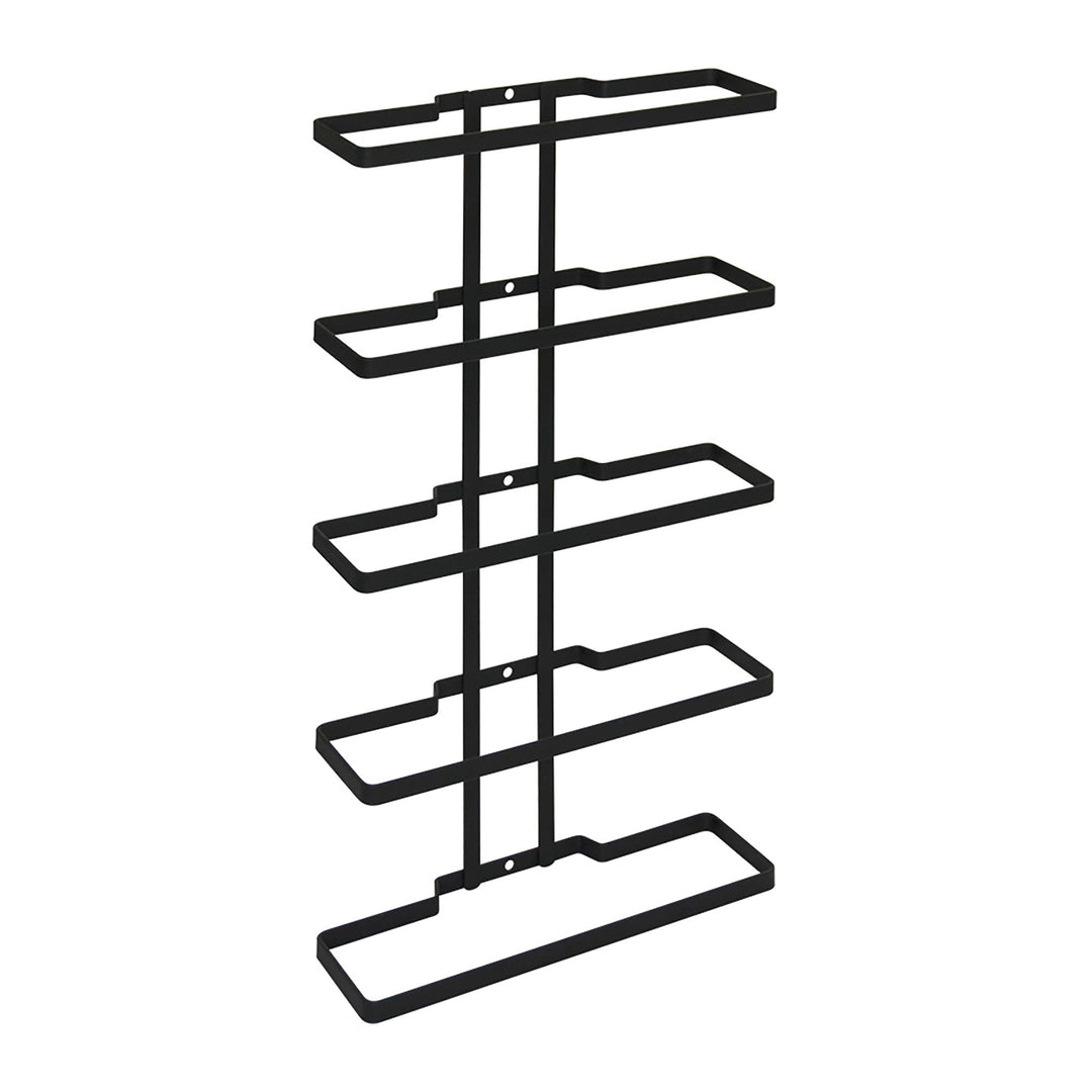 Metaltex 382925000 Wine-Wall Lava Flaschenregal 5er
