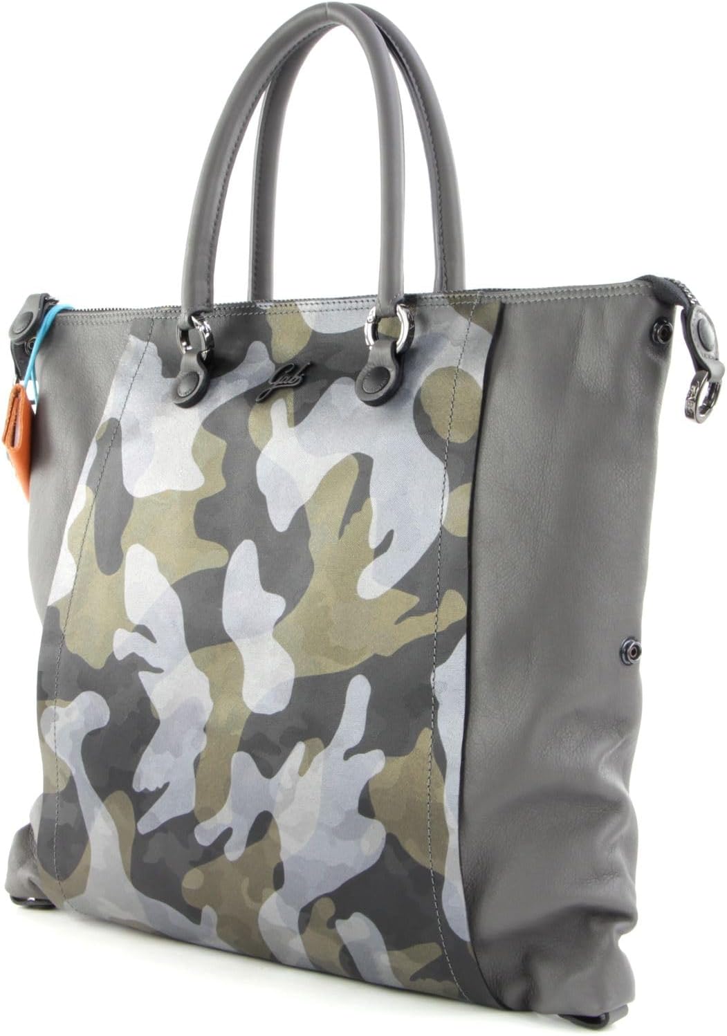 Gabs Bellona Flat Bag L Asfalto + Mimetico Grigio
