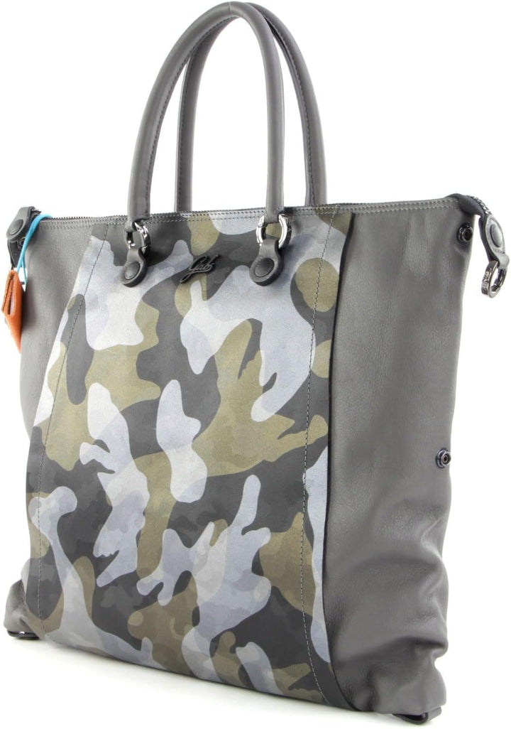 Gabs Bellona Flat Bag L Asfalto + Mimetico Grigio