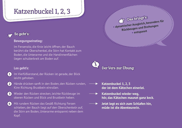 30 Kinderyoga-Bildkarten. Übungen und Reime für kleine Yogis. Yogakarten. (Körperarbeit und innere B