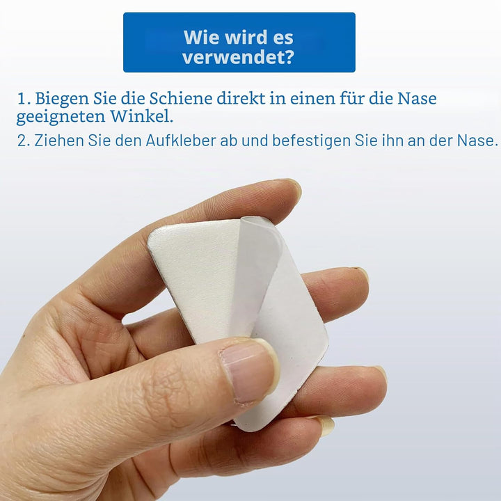Nasenschienen aus Aluminium, orthopädische Ruhigstellung, Septoplastik, Nasenkorrektur, externe Nase