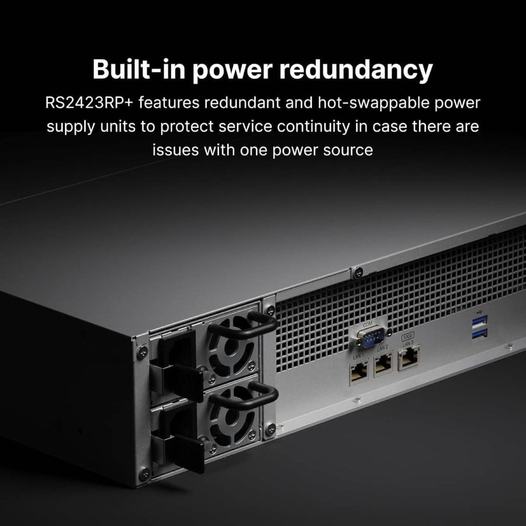 Synology Rackstation 12-Bay AMD Quad CORE 8GB