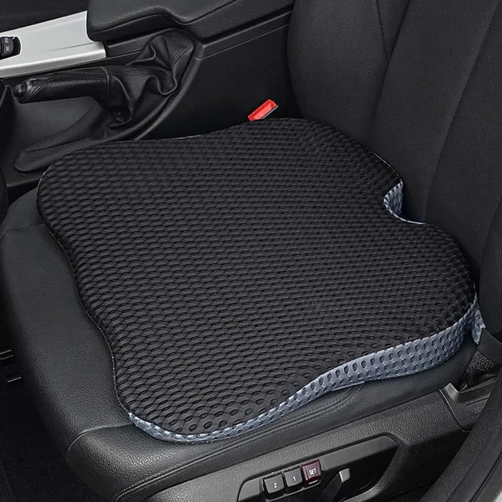 FOUNDCOOL Memory Schaum Keilkissen für Auto, Ergonomisches Sitzkissen Auto Autositzkissen Fahrersitz