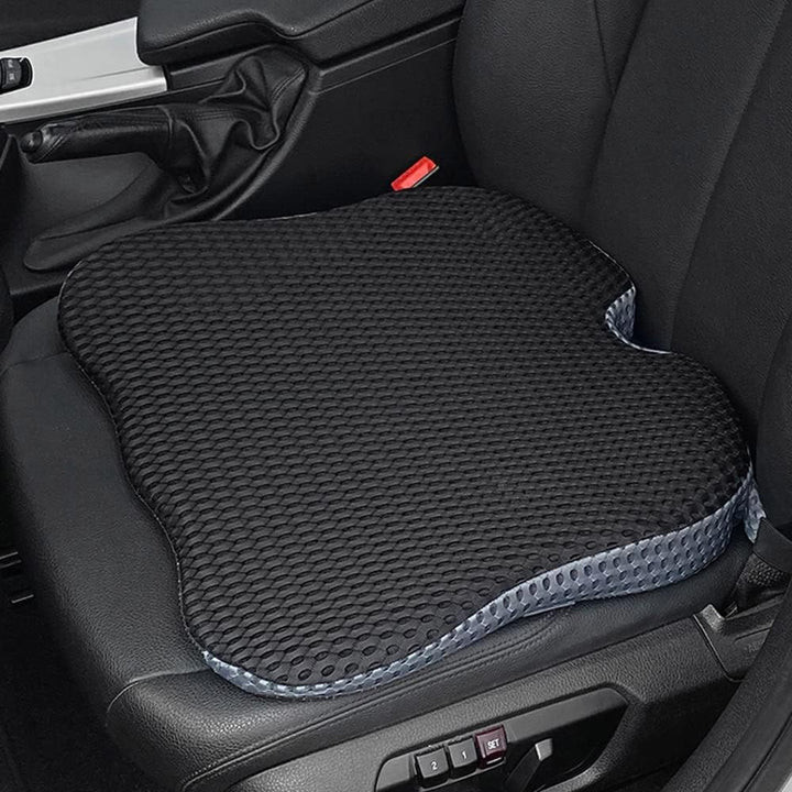FOUNDCOOL Memory Schaum Keilkissen für Auto, Ergonomisches Sitzkissen Auto Autositzkissen Fahrersitz