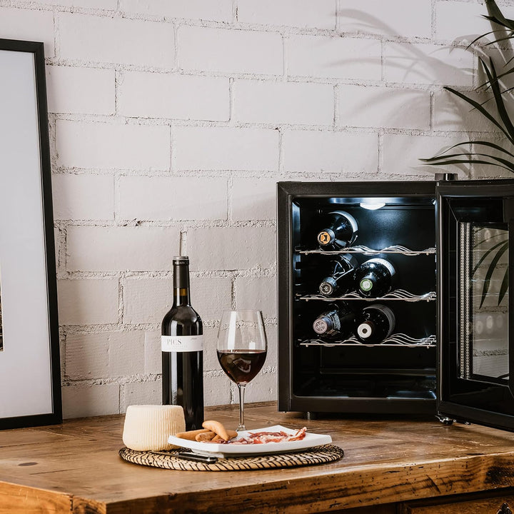 Taurus WC12T Weinkühler 12 Flaschen, Cast Iron, 31 liters, 12 bottiglie