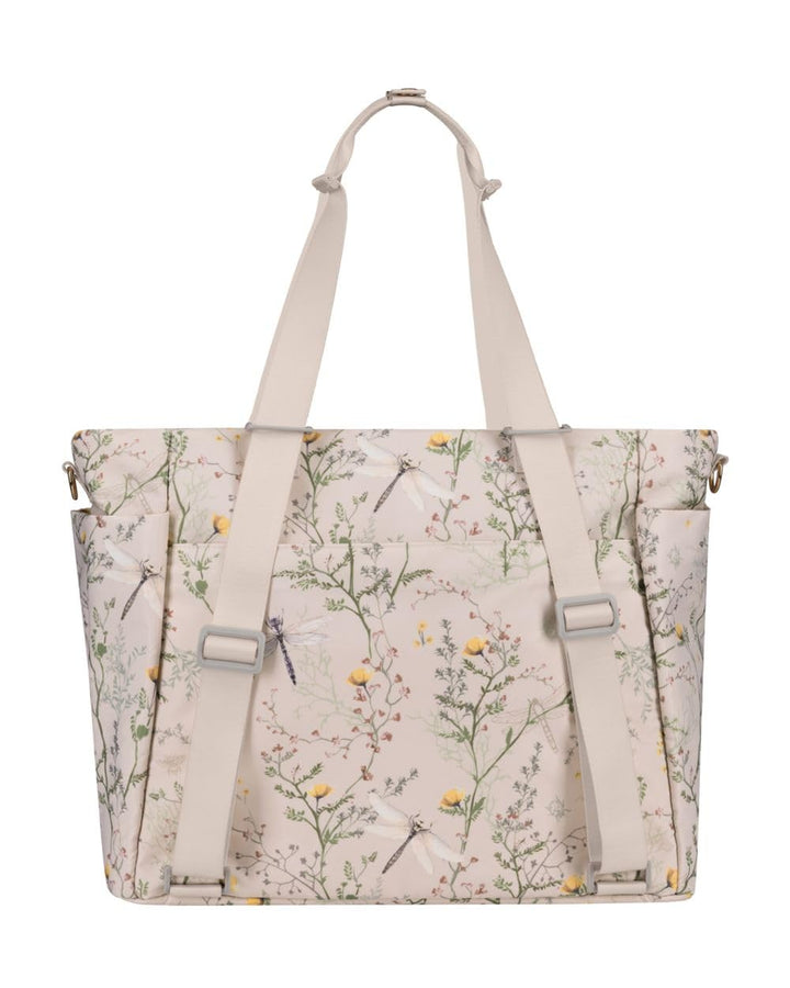 Kikkaboo Wickeltasche Florence Wickelunterlage, Reissverschluss, Flaschentaschen beige, Beige