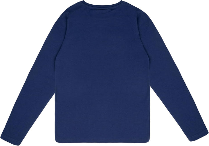 Harry Potter Mädchen Pullover Hogwarts Langarmshirt - T-Shirt mit Hedwig Design - 100% Baumwolle - B