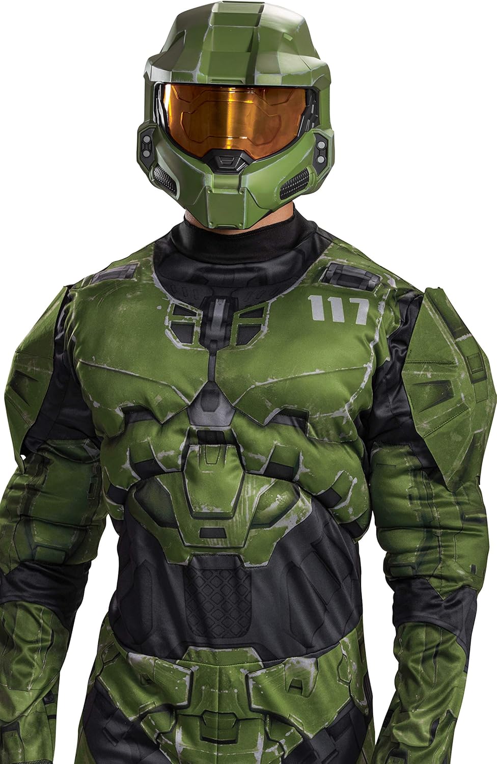 Disguise Offizielles Halo Master Chief Infinite Helm für Erwachsene, Kostüm Zubehör - Einheitsgrösse