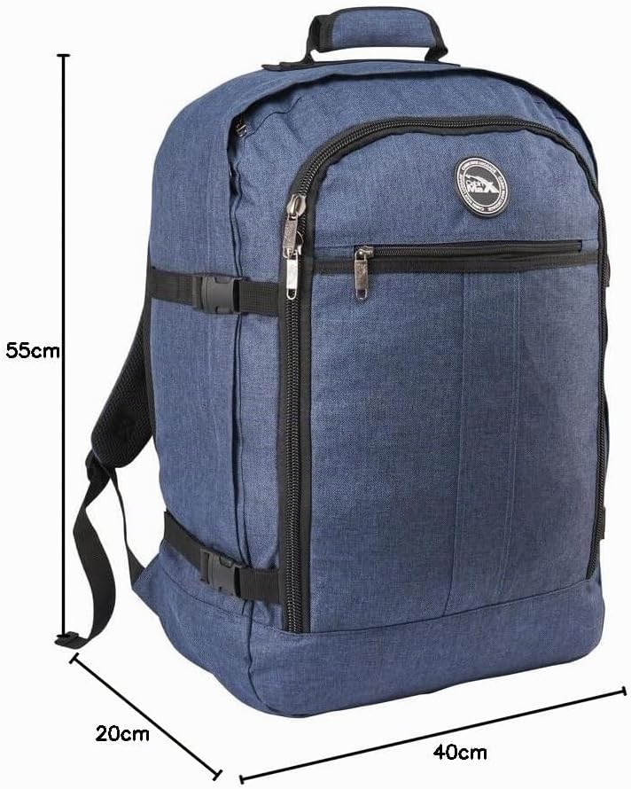 Cabin Max Metz 55x40x20 Reiserucksack Handgepäck Flugzeug Carry-On Rucksack (Handgepäck 55x40x20cm 4
