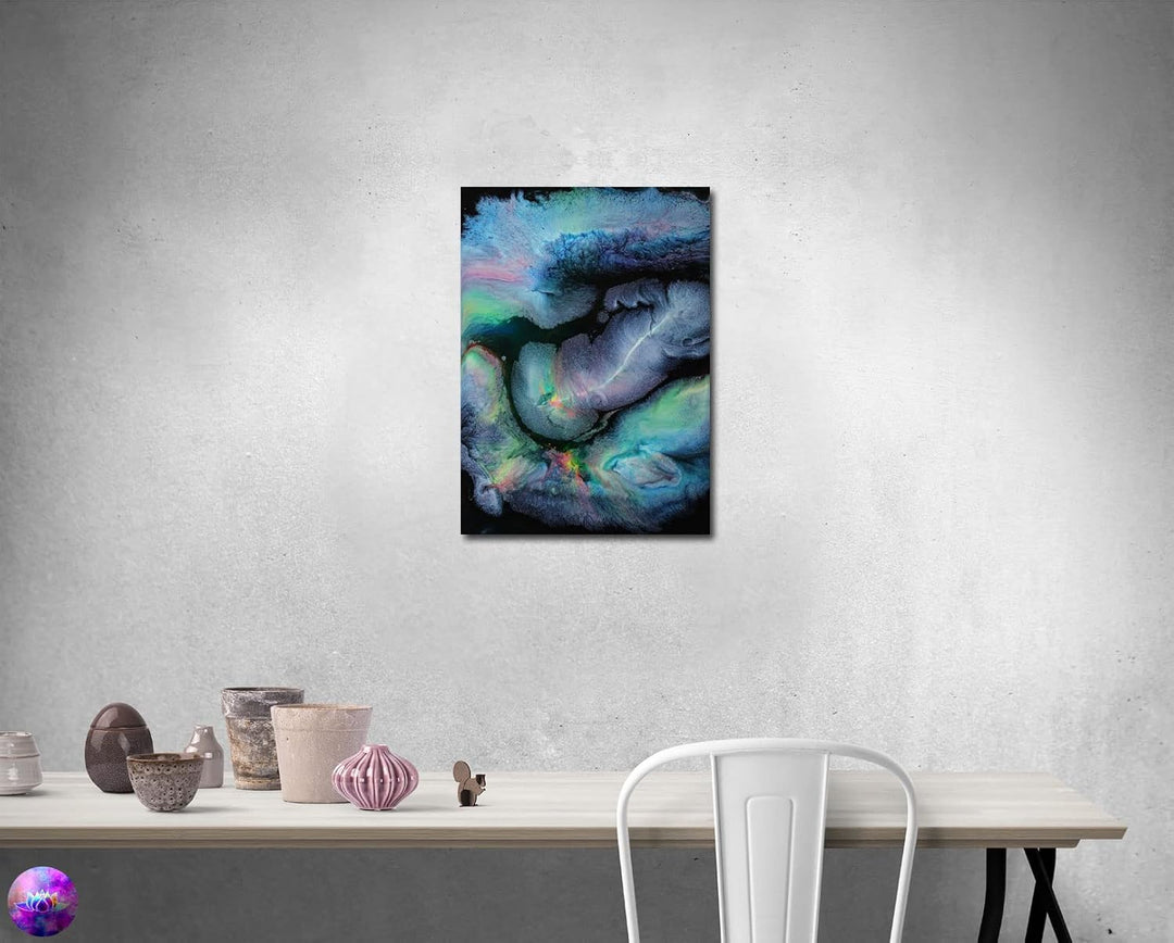 Original Gemälde Abstrakte Malerei - moderne hochglanz Wandbilder - Resin Art Kunst Bild Harz Unikat