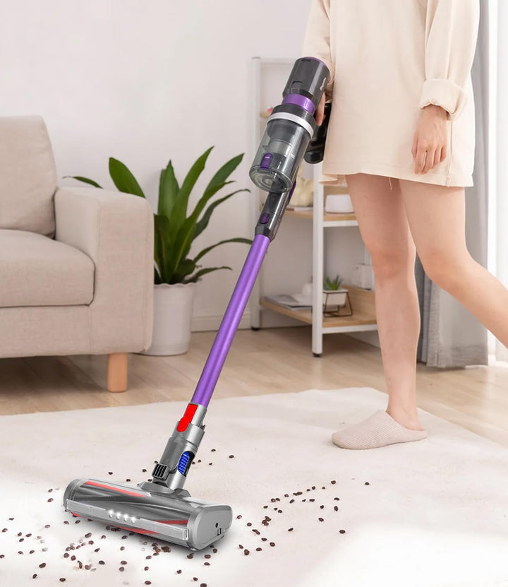 Bürste Kompatibel mit Dyson V7, V8, V10, V11, V15,Ersatzteile für Bodendüse mit 4 LEDs, Bürstenkopf